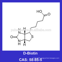 High quality D-Biotin powder/ 58-85-5/ Vitamin B7/ USP/EP/BP